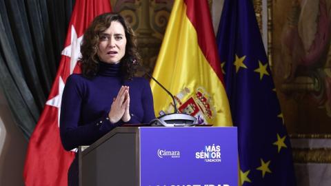 La presidenta de la Comunidad de Madrid, Isabel Díaz Ayuso. EP. (4)