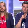 Fotomontaje del secretario de Organización de Podemos, Pablo Fernández, y el presentador de televisión Antonio Naranjo. Elaboración propia.