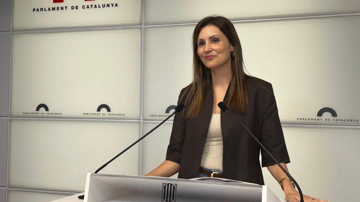 La portavoz del PP en el Parlament, Lorena Roldán, a 28 de julio de 2026. Foto de ARCHIVO. EUROPA PRESS