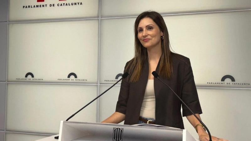 La portavoz del PP en el Parlament, Lorena Roldán, a 28 de julio de 2026. Foto de ARCHIVO. EUROPA PRESS