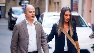 Jordi Turull y Miriam Nogueras. EP