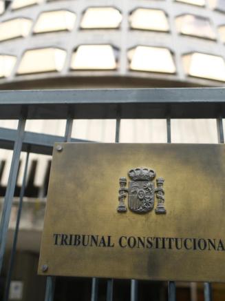 Fachada del Tribunal Constitucional. EP