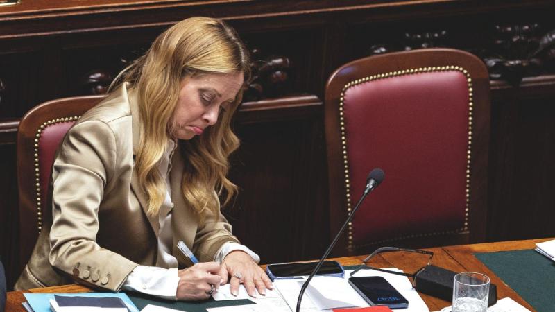 Giorgia Meloni en una imagen de archivo. EP.