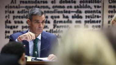 El presidente del Gobierno, Pedro Sánchez, comparece ante la Comisión de Investigación sobre el 'caso Koldo', en el Senado, a 30 de octubre de 2025, en Madrid (España). Eduardo Parra / Europa Press.