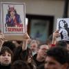 El estudiantado protesta contra la gestión del gobierno de Isabel Díaz Ayuso. EP