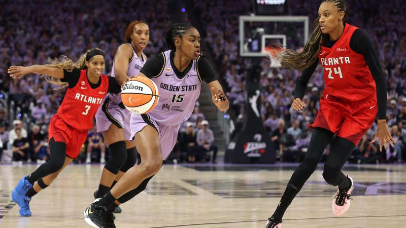 Partido de las finales de la WNBA entre Atlanta Dream y Golden State Valkyries. WNBA.
