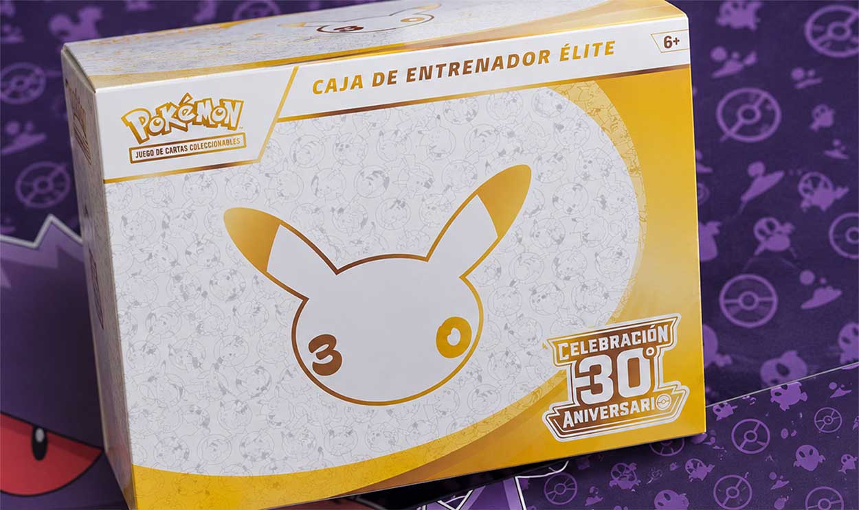 Caja Entrenador de élite Pokémon 30 aniversario