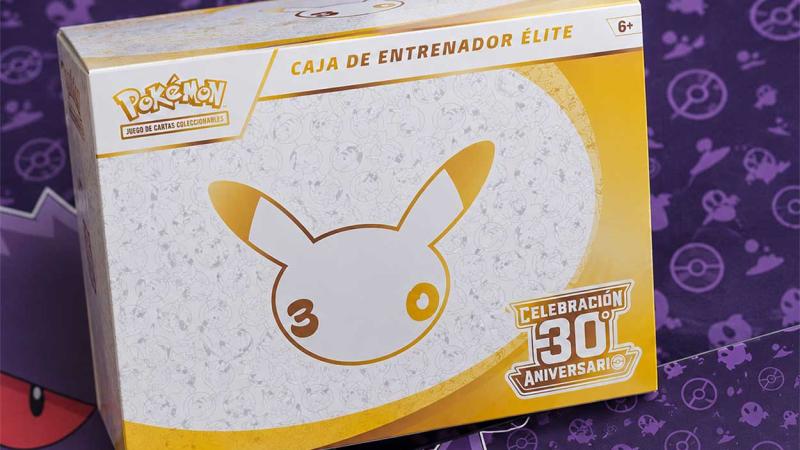 Caja Entrenador de élite Pokémon 30 aniversario