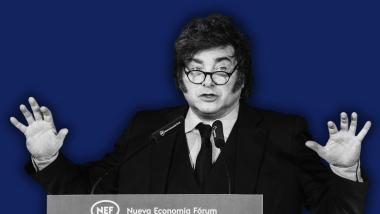 El presidente de Argentina, Javier Milei. EP.