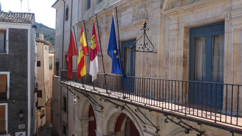 Fachada del Ayuntamiento de Cuenca. Archivo