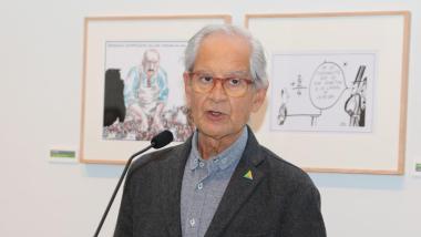 El dibujante y humorista gráfico, Andrés Rábago García, conocido como El Roto. EP.