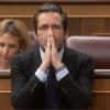 El vicesecretario de Cultura y portavoz del PP, Borja Sémper, durante una sesión plenaria, en el Congreso de los Diputados, a 26 de noviembre de 2024, en Madrid (España). Eduardo Parra / Europa Press.