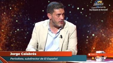 El subdirector de 'El Español', Jorge Calabrés, en 'Horizonte'. Cuatro
