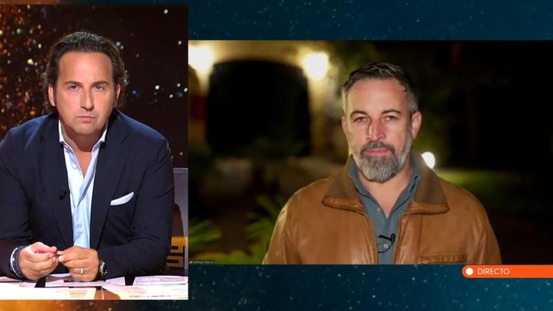 Santiago Abascal en 'Horizonte'. MEDIASET ESPAÑA