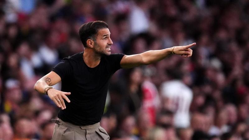 Cesc Fábregas durante un partido| EP