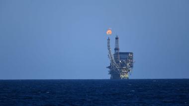Plataformas de gas y petróleo en las costas de Libia. EP/Archivo.
