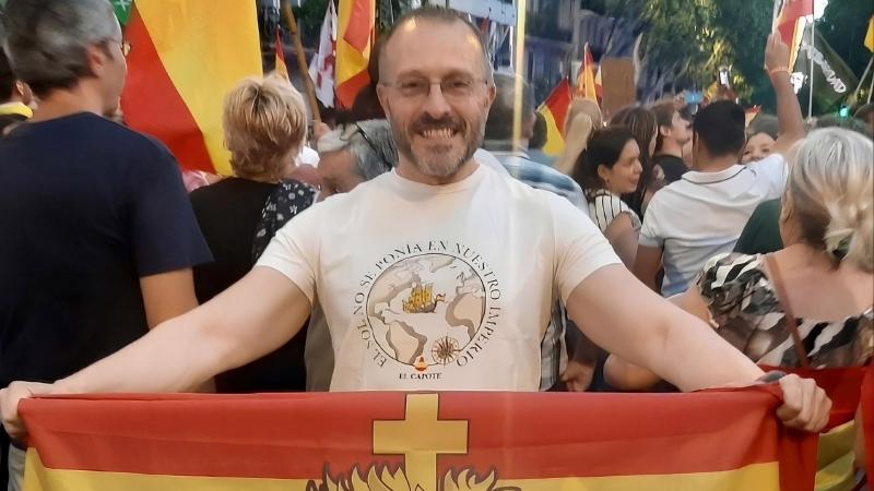 El candidato de VOX Albacete al Congreso, Rubén Herrero de Castro. @rubendherrero