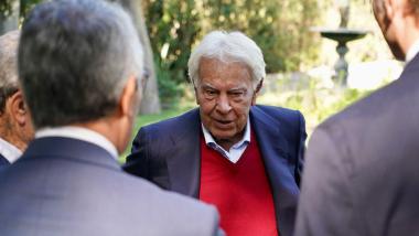 El expresidente del Gobierno Felipe González participa en el Encuentro de Líderes 'Liderazgo y visión global' organizado por el Círculo Empresarial de Málaga. EP.