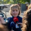 La expresidenta de la Comunidad de Madrid Esperanza Aguirre, a su llegada a la Audiencia Nacional, a 22 de octubre de 2026, en San Fernando de Henares, Madrid. EP.