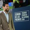 Leo Messi durante su acto en Palacio de los Deportes de Oviedo, a 22 de octubre de 2026, en Oviedo (España) / EuropaPress