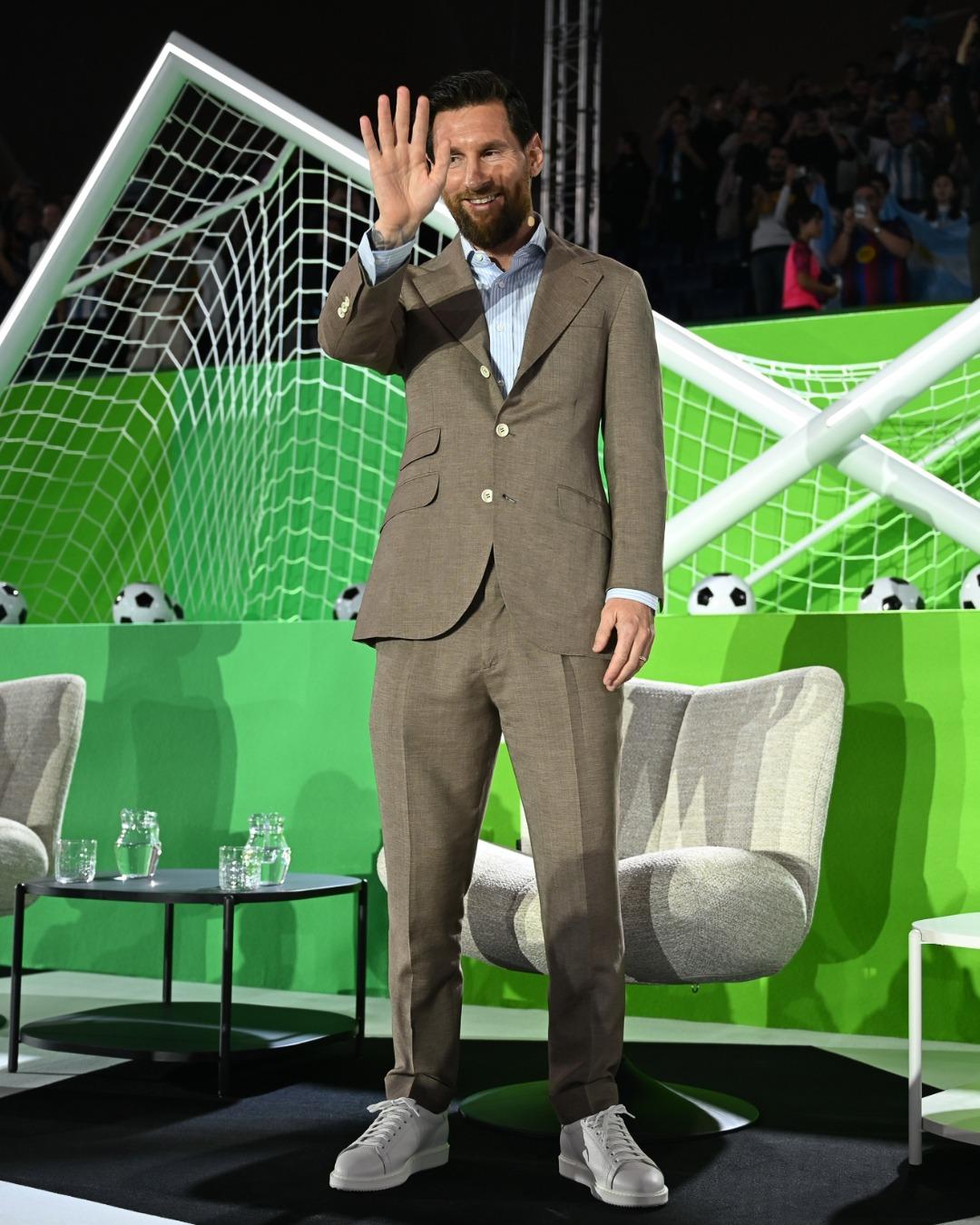 Leo Messi durante su acto en Palacio de los Deportes de Oviedo, a 22 de octubre de 2026, en Oviedo (España). / EuropaPress Leo Messi durante su acto en Palacio de los Deportes de Oviedo, a 22 de octubre de 2026, en Oviedo (España). / EuropaPress