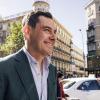 El presidente de la Junta de Andalucía, Juan Manuel Moreno Bonilla. EP.