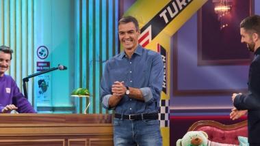 El presidente del Gobierno, Pedro Sánchez, en 'La Revuelta'. EP TVE