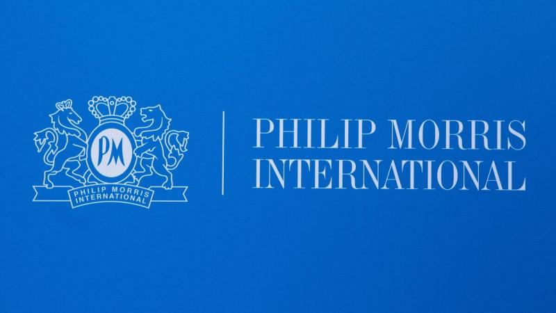 Logo de la tabacalera estadounidense Philip Morris