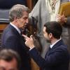 El ministro de Derechos Sociales, Consumo y Agenda 2030, Pablo Bustinduy (d), y el presidente del PP, Alberto Núñez Feijóo (i), durante una sesión de control al Gobierno, en el Congreso de los Diputados, a 19 de noviembre de 2025, en Madrid (España). Eduardo Parra / Europa Press.