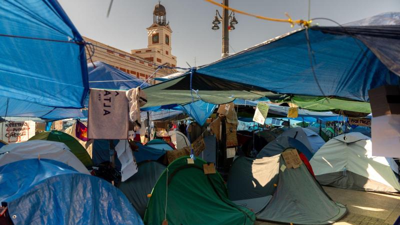 Acampada en la Puerta del Sol. EP.