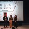 Salvador Gutiérrez Solís en la presentación de Los Hilos del Miedo