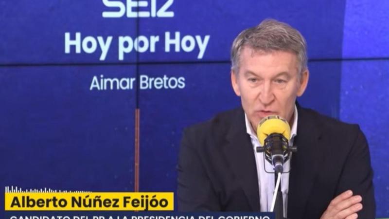 El líder del PP, Alberto Núñez Feijóo. EP.