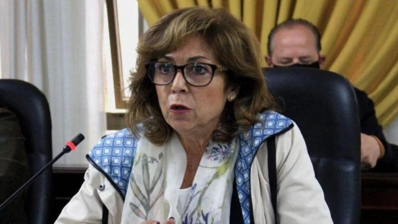 La alcaldesa de San Juan, acusada de retirar de la calle un folleto que la llama “imputada”.