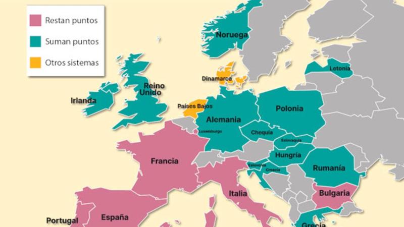 mapa europa puntos mapa europa puntos