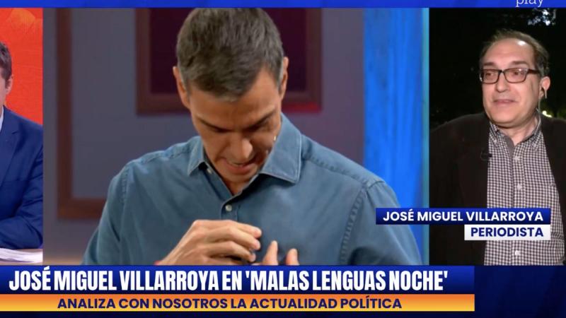 El periodista José Miguel Villarroya. Malas Lenguas.