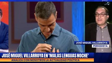 El periodista José Miguel Villarroya. Malas Lenguas.