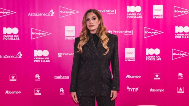Leire Martínez, durante su paso por el evento Cadena 100 Por Ellas