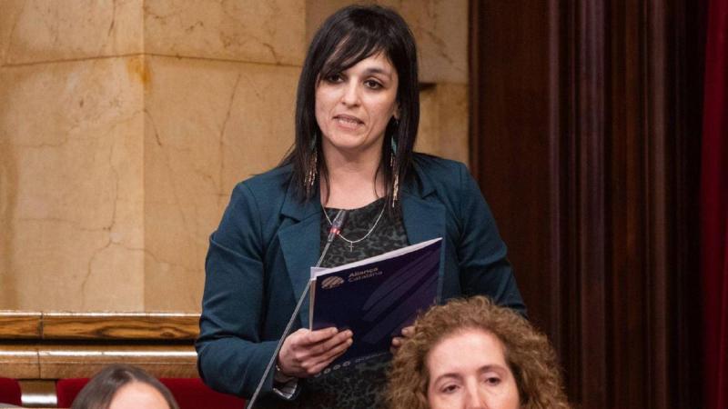 Silvia Orriols en el Parlament. EP