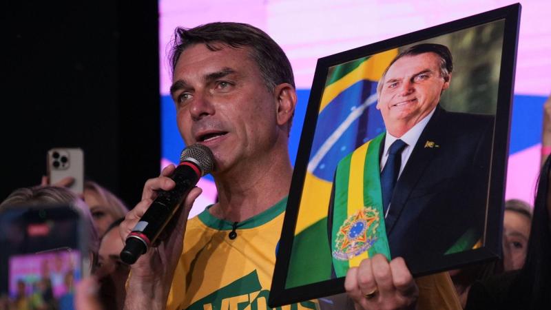 El candidato derrotado, el ultraderechista Flavio Bolsonaro. EP.