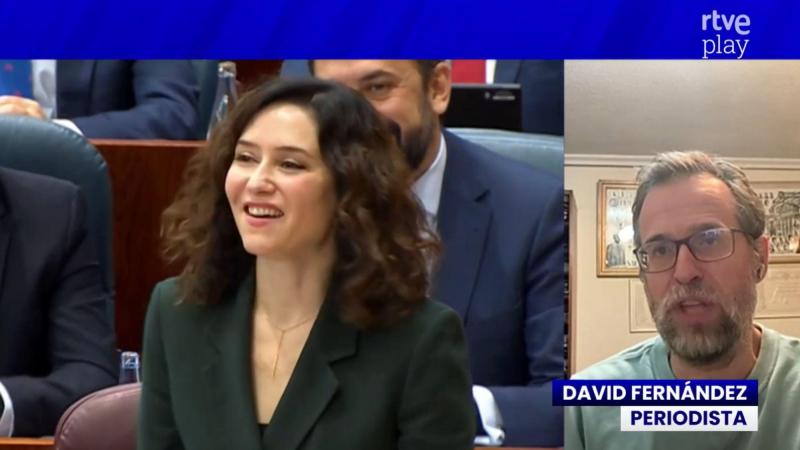 David Fernández en 'Malas Lenguas'. RTVE