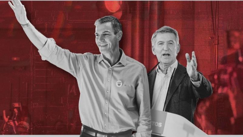 Sánchez, Feijóo y las entrevistas televisivas