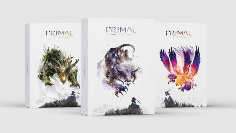 El juego de cartas Primal: Legends