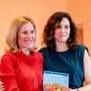 La alcaldesa de Alcobendas, Rocío García Alcántara, junto a la presidenta de la Comunidad de Madrid, Isabel Díaz Ayuso. Archivo EP