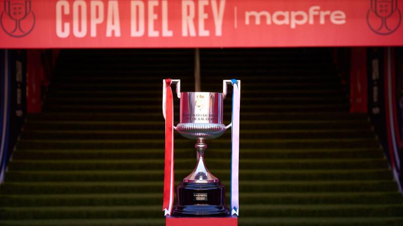 Imagen de recurso del trofeo de la Copa del Rey. EP/Archivo.