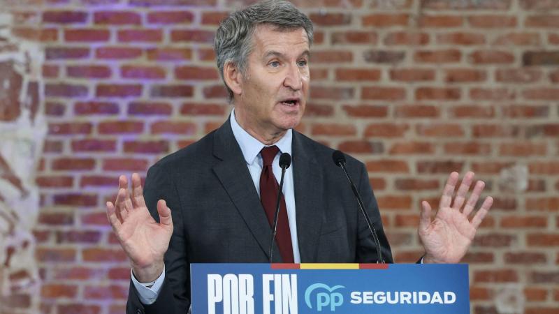 El presidente del Partido Popular, Alberto Núñez Feijóo. EP.