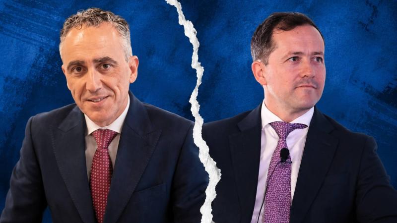 El alcalde de Puertollano, Miguel Ángel Ruiz, y el alcalde de Toledo, Carlos Velázquez. Montaje propio.