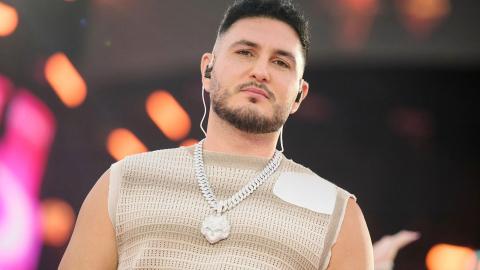 Omar Montes actúa en el Coca-Cola Music Experience 2026, celebrado el 5 de septiembre en el Espacio Iberdrola de Madrid. (Foto: Getty Images).