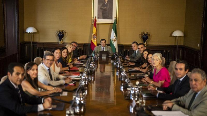Reunión del Consejo de Gobierno presidida por Juanma Moreno. Imagen archivo / EP