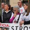 La Presidenta Associació Víctimes Mortals DANA 29 O, Rosa María Álvarez, durante una manifestación convocada por Accord Social Valencià, a 11 de noviembre de 2025, en Valencia. EP