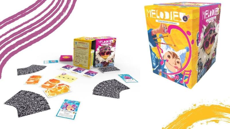 Melodies, el juego de mesa que obliga a tocar a ciegas en equipo